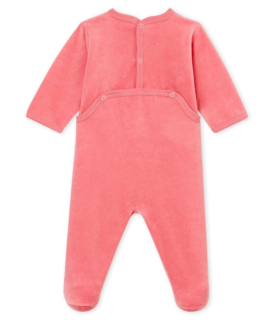 Baby's sleepsuit CHEEK pink