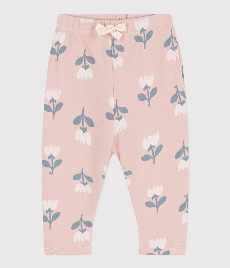 Babies' Printed Fleece Trousers pink/multicolor