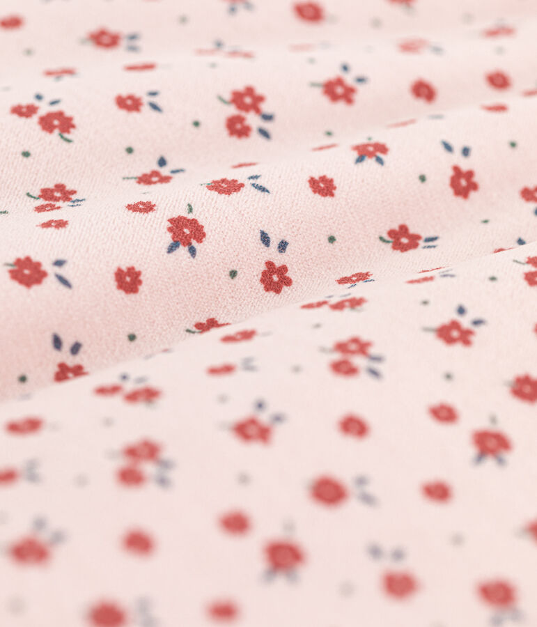 BABIES' FLORAL VELOUR TOG 2-RATED SLEEPING BAG pink/multicolor