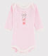 Baby Girls' Long-Sleeved Bodysuit