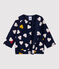Babies' Quilted Cardigan blue/multicolor