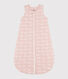 Pink whale 2 TOG cotton sleeping bag