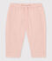 Babies' Fine Velour Trousers SALINE pink