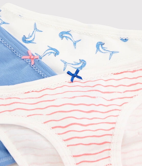 Girls' Knickers with Dolphin Pattern - 3-Pack variante 1