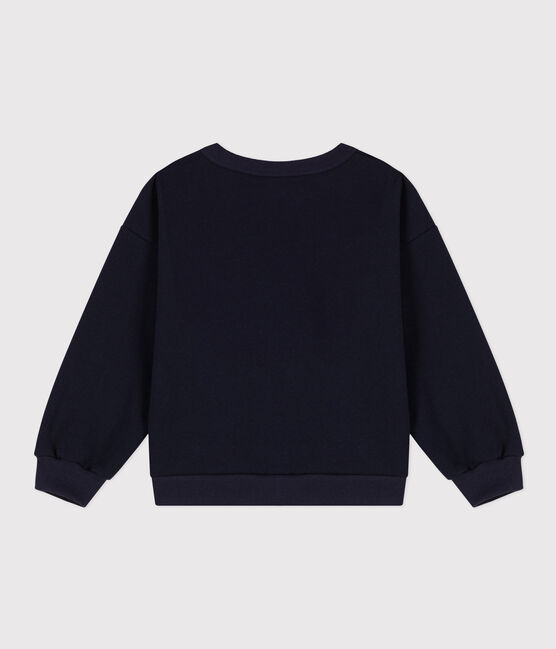 Girls' Fleece Sweatshirt SMOKING blue