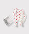Babies' Heart Patterned Gift Set variante 1