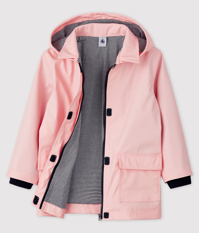 Girls&rsquo; Iconic Raincoat pink