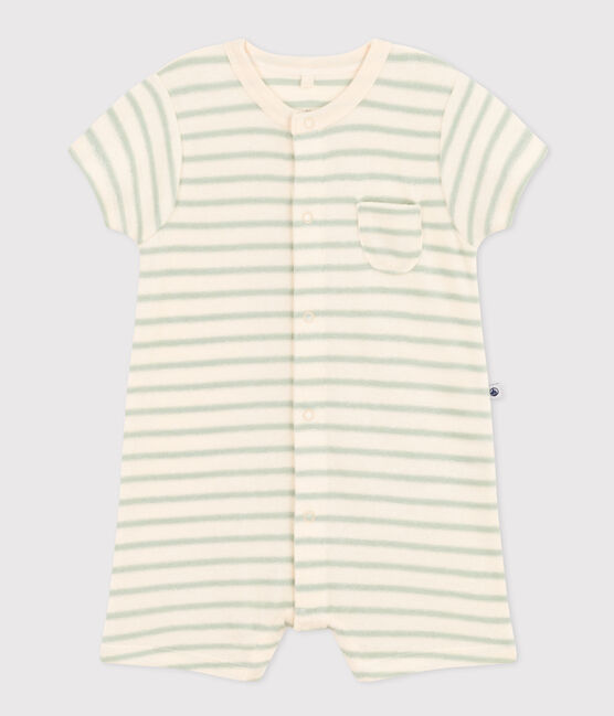 Babies' Terry Short Playsuit AVALANCHE /HERBIER