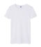 Women's short-sleeved plain t-shirt ECUME white