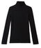 Women's plain polo neck NOIR black
