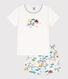 Children's Unisex Short Cotton Explorer Pyjamas