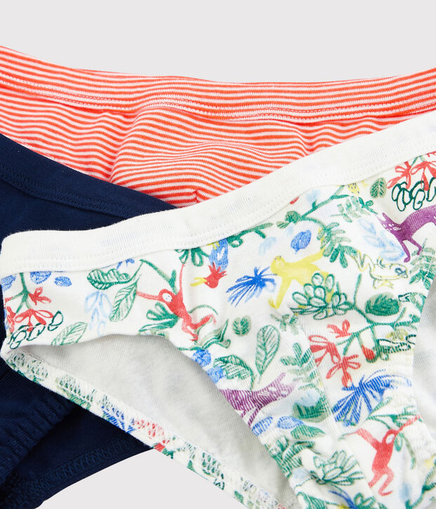 Boys' Jungle Print Briefs - 3-Pack multicolor