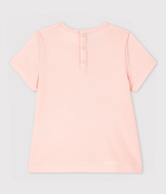 Baby Girls' Short-Sleeved Blouse with Collar MINOIS pink