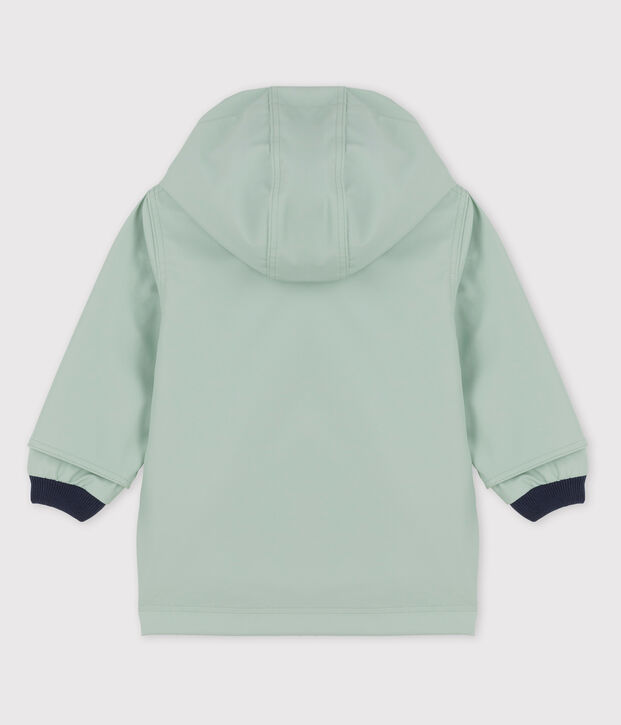 BABIES' ICONIC RECYCLED RAINCOAT green