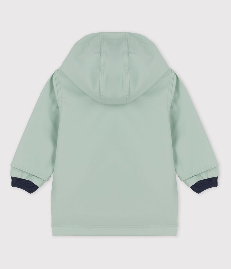 BABIES' ICONIC RECYCLED RAINCOAT green