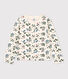 Girls' Tube Knit Patterned Cardigan