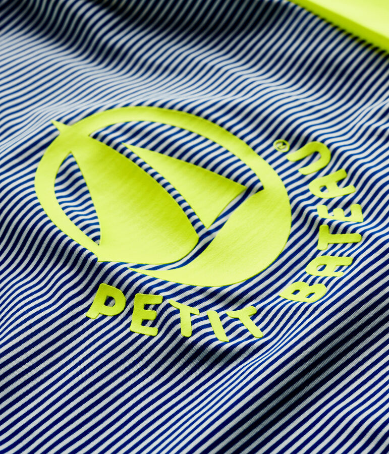 Unisex Eco-Friendly Full Body Swimsuit blue/white