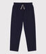 Boys' quilted tube knit trousers