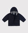 Babies' Fleece Lined Puffer Jacket SMOKING blue