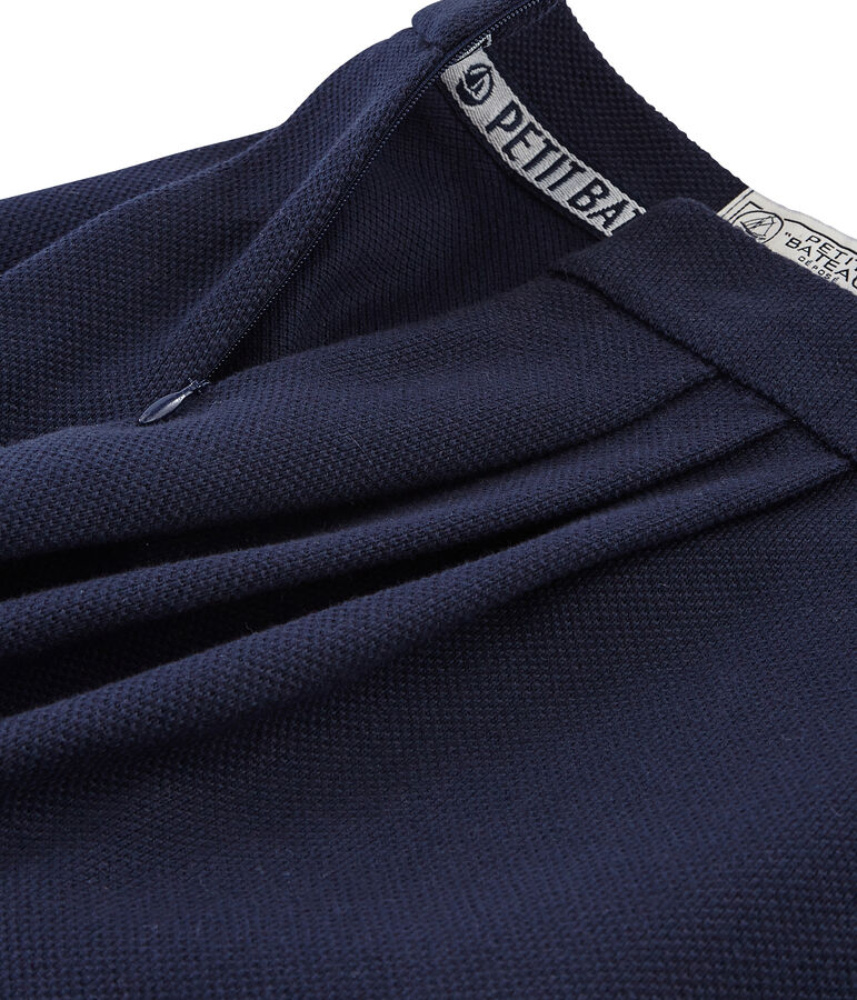 Women's flared skirt SMOKING blue