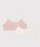 Children's cotton and elastane bra tops variante 1