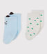 Set of 2 pairs of socks for baby boys
