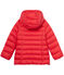 Girl's hooded padded jacket FROUFROU red