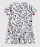 Baby girls' print dress MARSHMALLOW white/MULTICO white