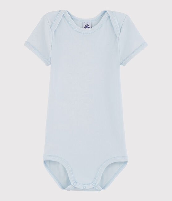 Baby Girls' Short-Sleeved Bodysuit FRAICHEUR blue