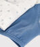 Children's heart pattern cotton and elastane bra tops variante 1