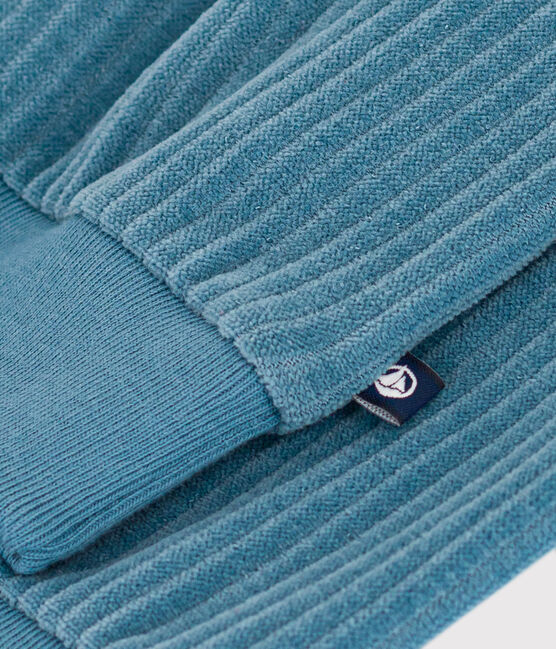 Babies' Velour Sweatshirt POLOCHON blue