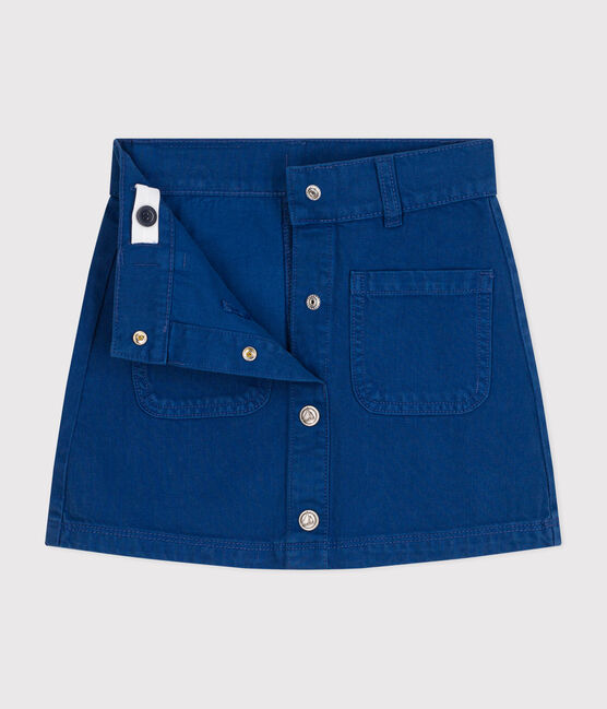 Girls' Denim Skirt INCOGNITO blue