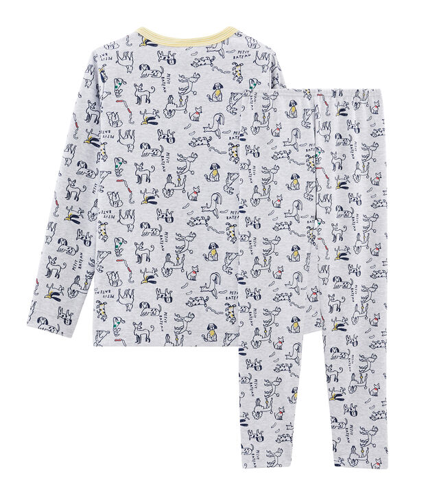Ribbed Pyjamas grey/multicolor