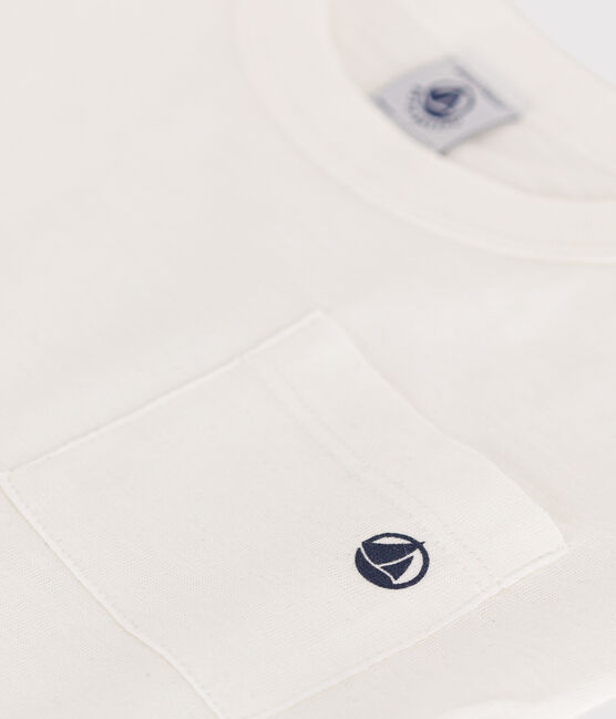 Boys' Slub Jersey T-shirt MARSHMALLOW white