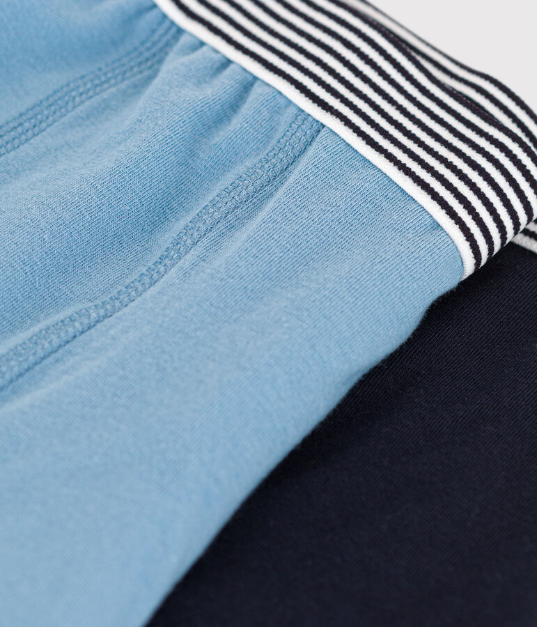 Boys' Cotton and Elastane Boxer Shorts - 2-Pack multicolor