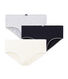 Girls' Stretch Cotton Boxers - Set of 3