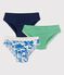 Boys' Jungle Print Cotton Briefs - 3-Pack variante 1