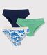Boys' Jungle Print Cotton Briefs - 3-Pack