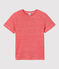 Women's Iconic Linen T-Shirt PEPS red/ECUME pink