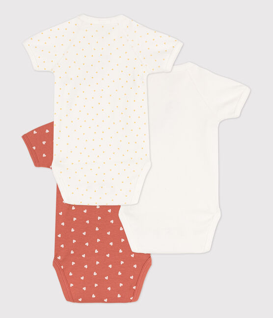 Babies' Short-Sleeved Cotton Bodysuits - 3-Pack variante 2