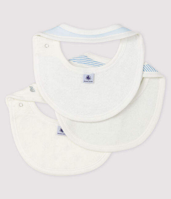 Baby Girls' Ribbed Bibs - 3-Piece Set variante 2