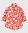 Girls' Patterned Mid Length Puffer Jacket CASIMIR /AVALANCHE