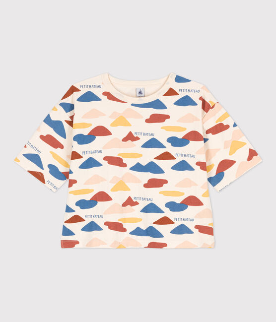 Women's BOXY Print T-shirt AVALANCHE white/MULTICO