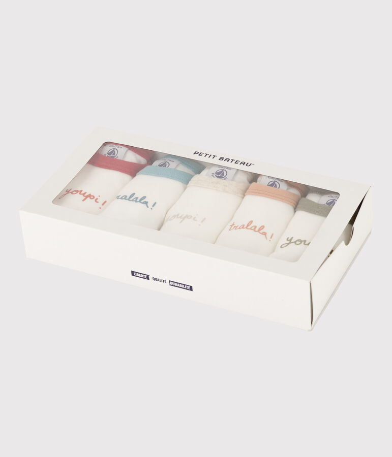 Short-Sleeved Cotton Youpi Bodysuits - Pack of 5 variante 1