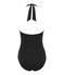 Women's 1-piece swimsuit NOIR black
