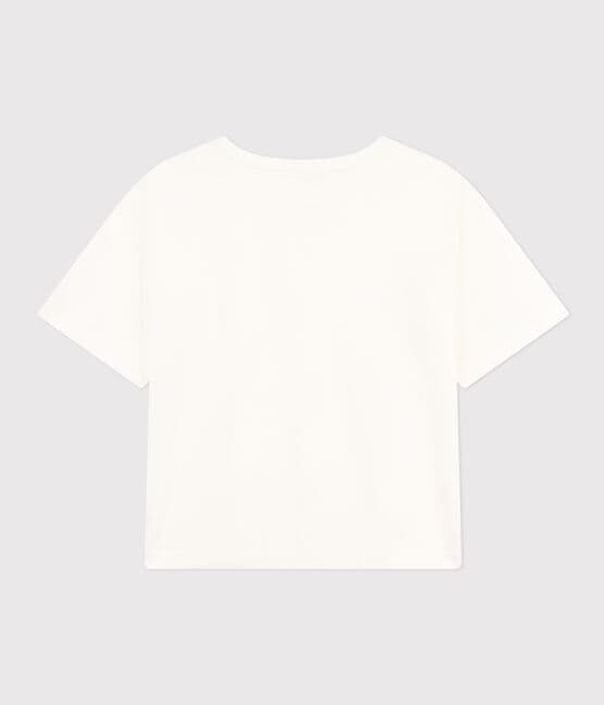 Women's Boxy Cotton T-Shirt MARSHMALLOW white
