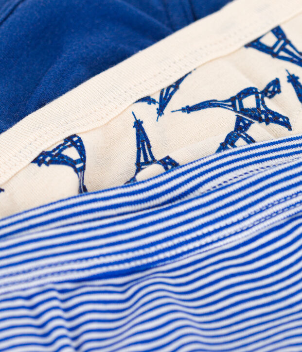 Boys' Paris Cotton Briefs - 3-Pack multicolor