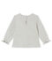 Baby girl's ruffled blouse BELUGA CHINE grey