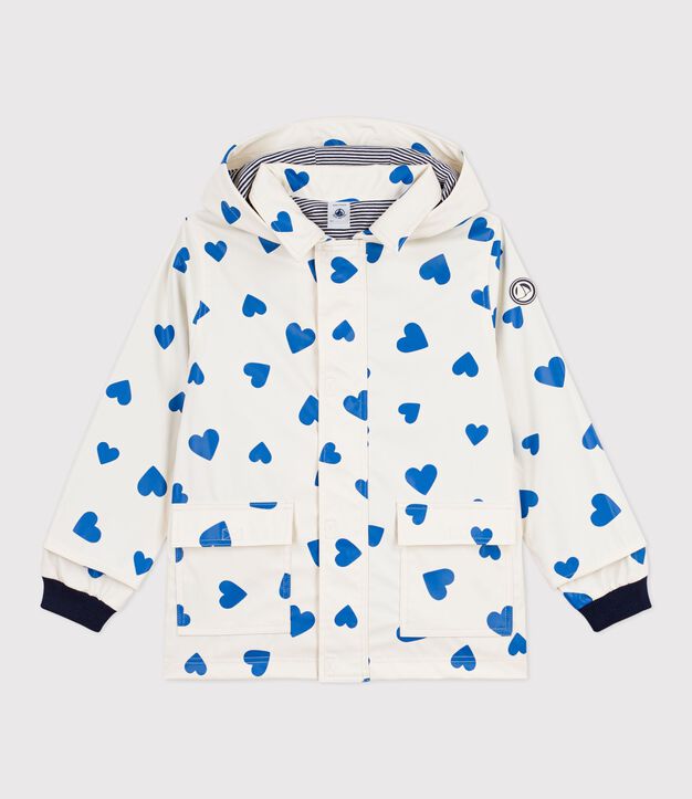 Children's iconic raincoat blue/blue