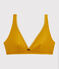 Women's Triangle Bra BOUDOR yellow
